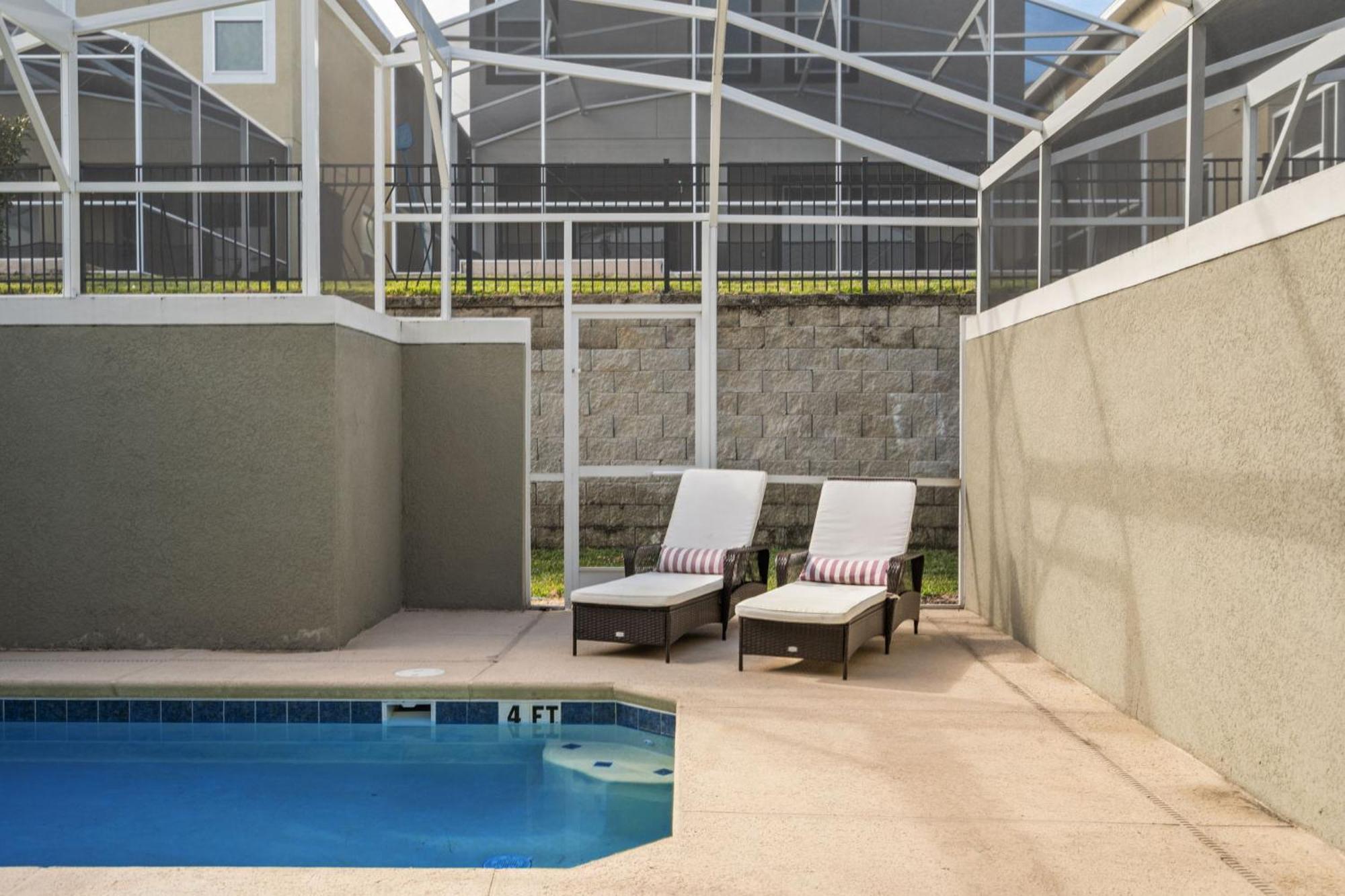 Amazing 4 Bed Home W Private Pool Close To Disney 1180King Kissimmee Buitenkant foto