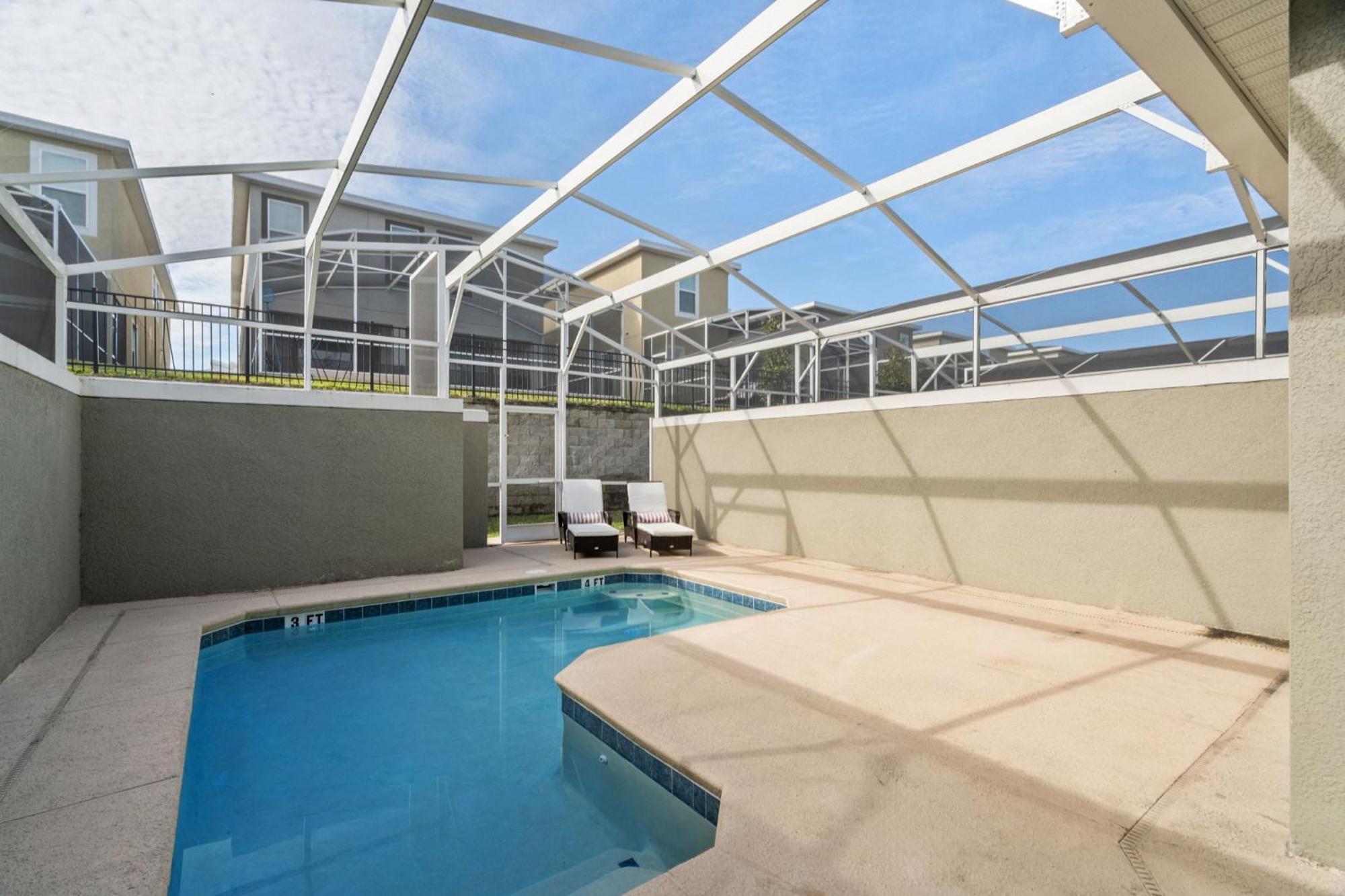 Amazing 4 Bed Home W Private Pool Close To Disney 1180King Kissimmee Buitenkant foto