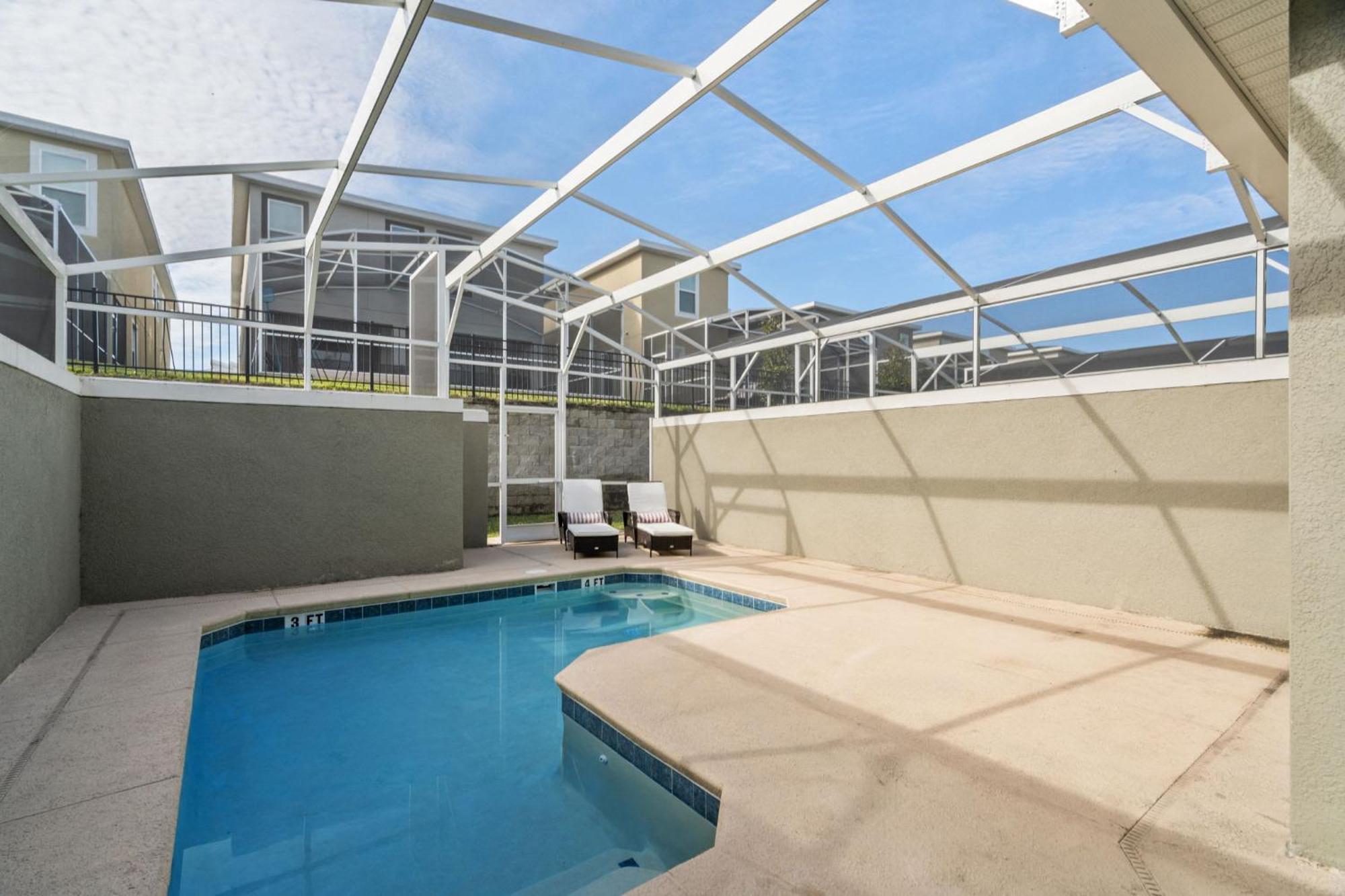 Amazing 4 Bed Home W Private Pool Close To Disney 1180King Kissimmee Buitenkant foto