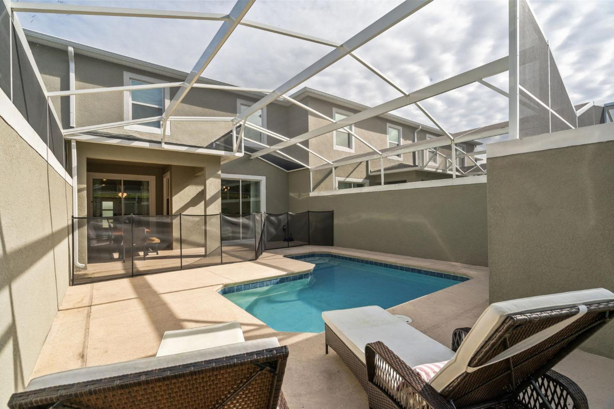 Amazing 4 Bed Home W Private Pool Close To Disney 1180King Kissimmee Buitenkant foto